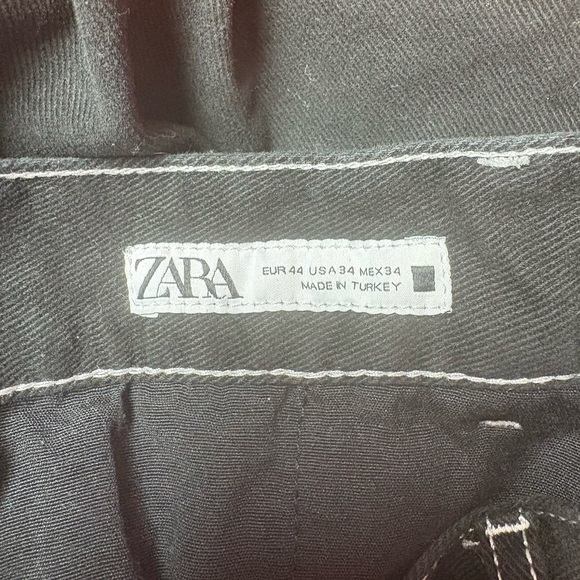 Zara Men's Black Pants - Picture 8 of 9